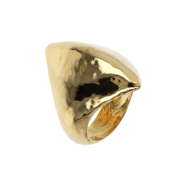 Anello Etrusca Chevalier a Scudo Martellato