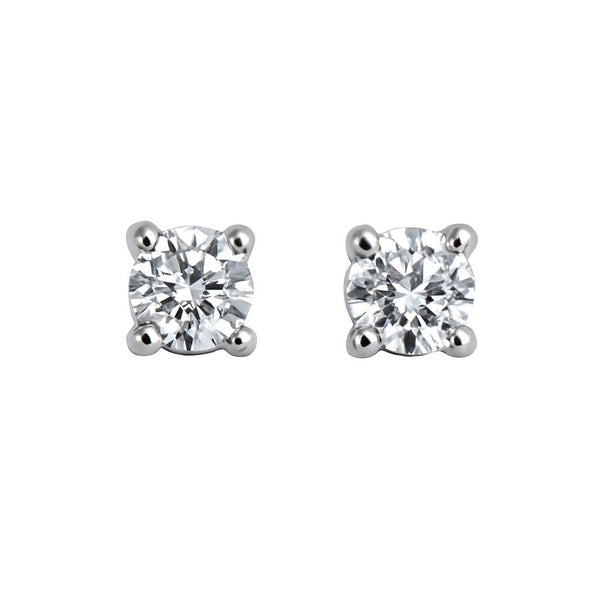 Pendientes Bibigì Puntoluce Valentino en oro blanco y diamantes
