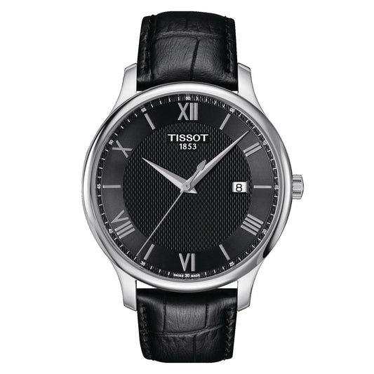Orologio Tissot Tradition Nero con Numeri Romani