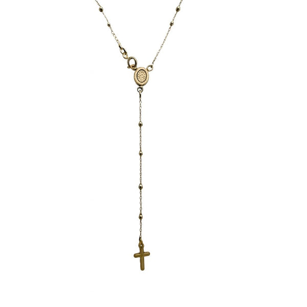 Collana Rosario a Y in Oro Giallo 18 KT CLK0033