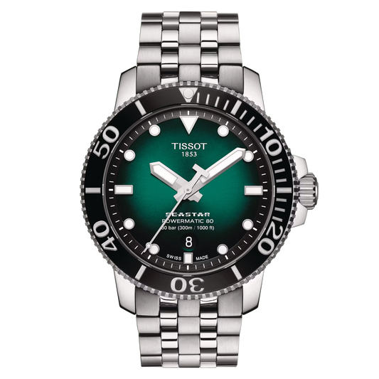Orologio Tissot Seastar 1000 Powermatic 80 Verde Sfumato