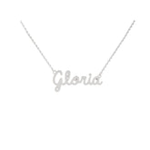 Collana Nome Gloria In Acciaio 316