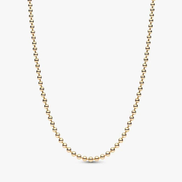 Collana Pandora Catenina A Sfere Placcata Oro 14 KT 364354C00-50