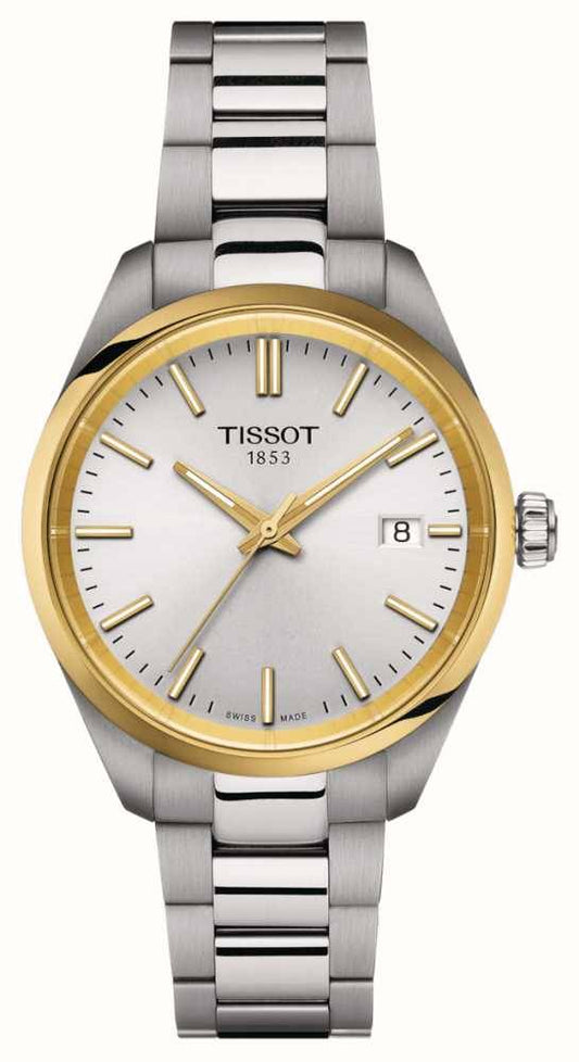 Orologio Tissot PR 100 34 mm con Lunetta E Indici Gold