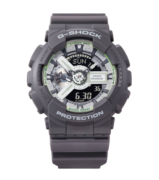 G-Shock Men's 110 Series Gray Full Lume Dial Watch