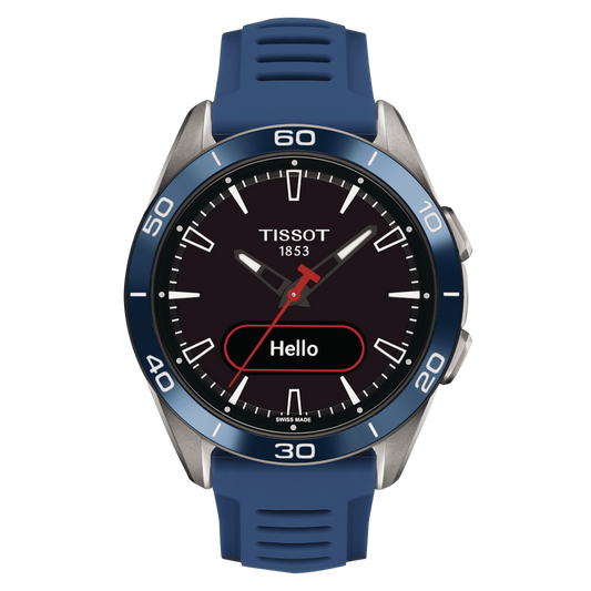 Tissot T-Touch Connect Sport con Cinturino in Silicone Blu