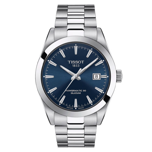 Orologio Tissot Gentleman Powermatic 80 Silicium Blu
