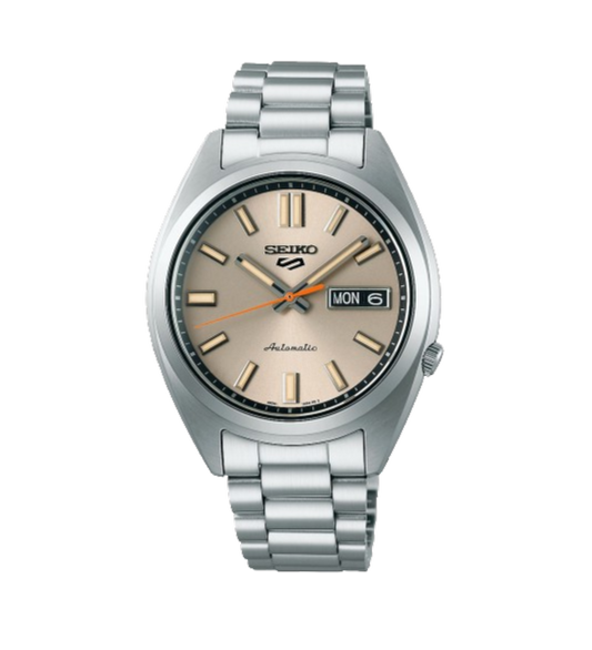 Orologio Seiko 5 Automatico con Quadrante Beige