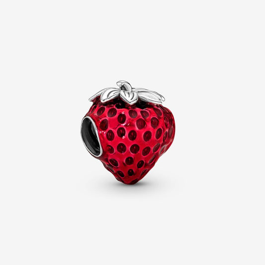 Charm de fresa de Pandora