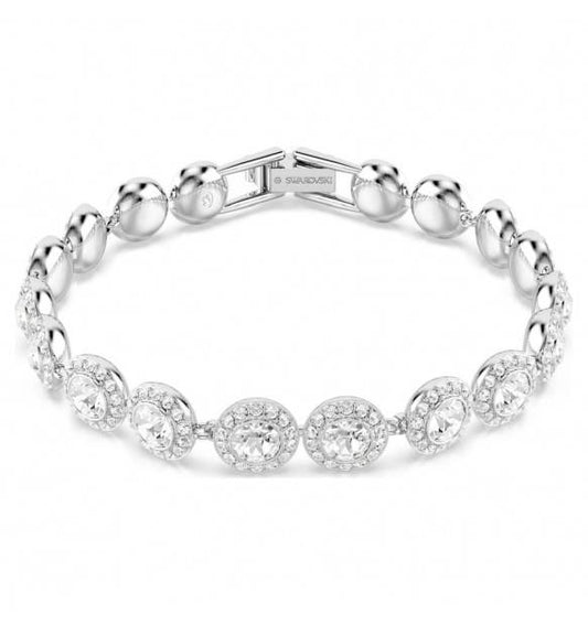Bracciale Swarovski Tennis Una Angelic con Cristalli Trasparenti