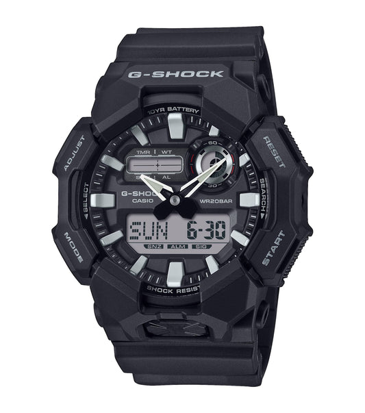 G-Shock GA-010 Series Black Resin Men's Watch