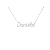 Collana Nome Daniela In Acciaio 316