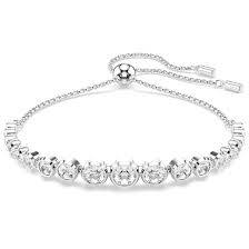 Bracciale Tennis Swarovski Imber Argentato