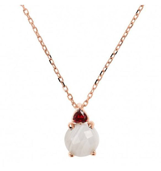 Collana Bronzallure Pendente con Pietre