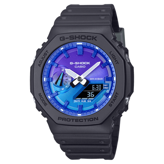 Limited Edition G-Shock Resin Watch with Multicolor Dial