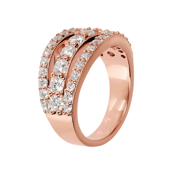 Anillo Bronzallure Altissima con circonita cúbica