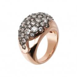Anello Bronzallure Aurora Con Zirconi Bianchi