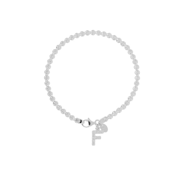 Bracciale Bronzallure Tennis In Cubic Zirconia Con Ciondolo F Pavé WSBZ01927.LONG-F