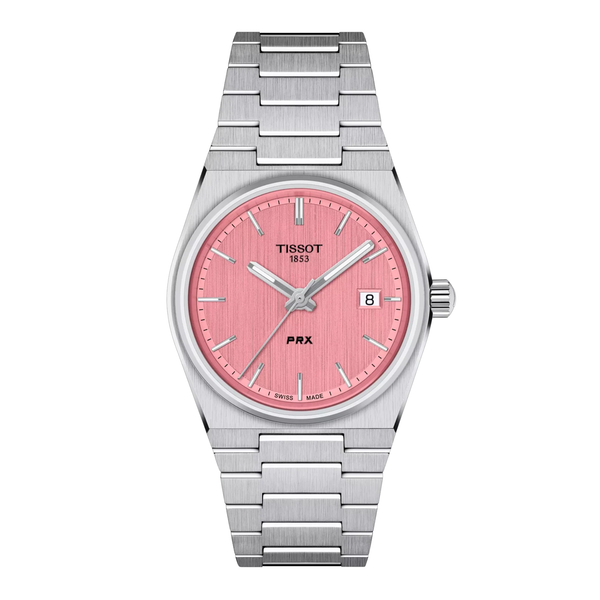 Tissot PRX Women's Watch 35mm with Pink Dial