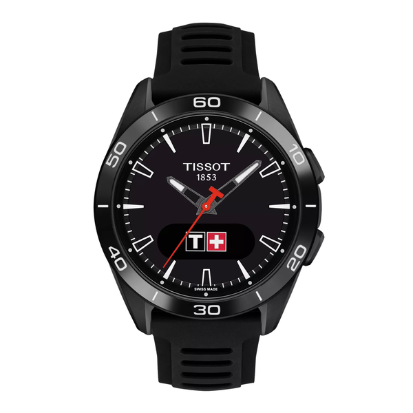 Tissot T-Touch Connect Solar con correa de silicona negra