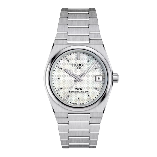 Tissot Prx Lady Powermatic 80 Mother of Pearl Watch 35mm