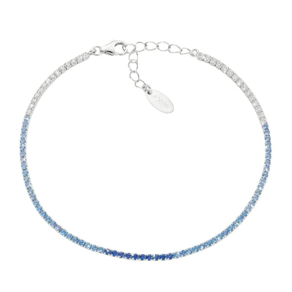 Bracciale Amen Tennis Mania Con Zirconi Degradè Blu BT1DEBBL17