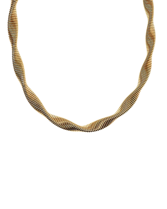 Collana Etrusca Girocollo Tubogas Ritorta