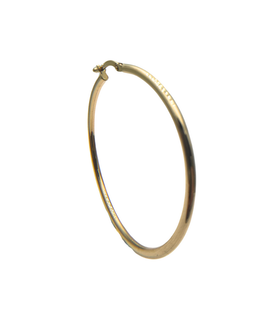 18KT Yellow Gold Hoop Earrings