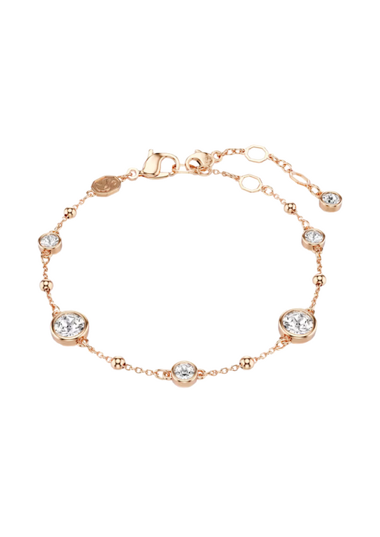 Pulsera Swarovski Imber chapada en oro rosa