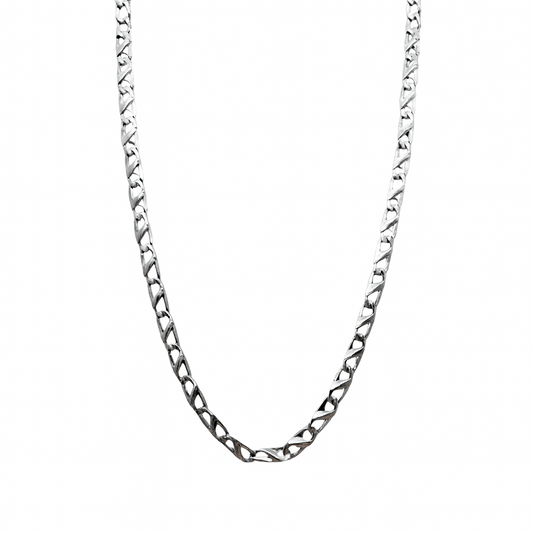 Collana da Uomo in Oro Bianco 18 KT