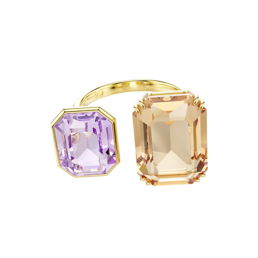 Anello Swarovski Aperto Millenia Placcato Oro Giallo