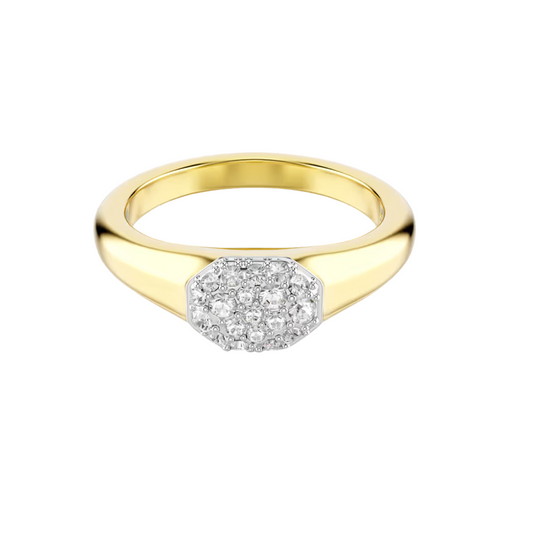 Anello Swarovski Dextera Placcato Oro Giallo