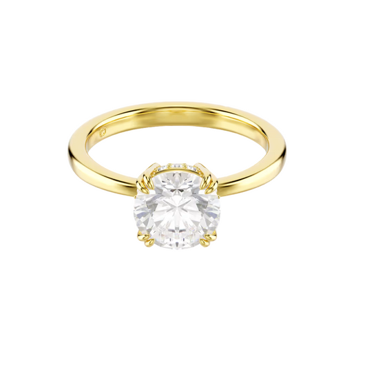 Anello Swarovski Cocktail Stilla Attract Placcato Oro Giallo