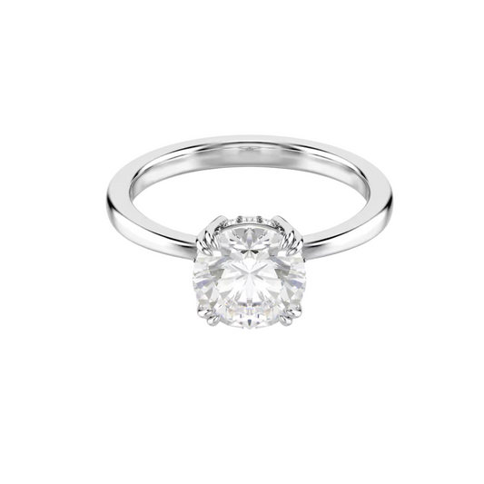 Anello Swarovski Cocktail Solitario Con Cristalli Swarovski