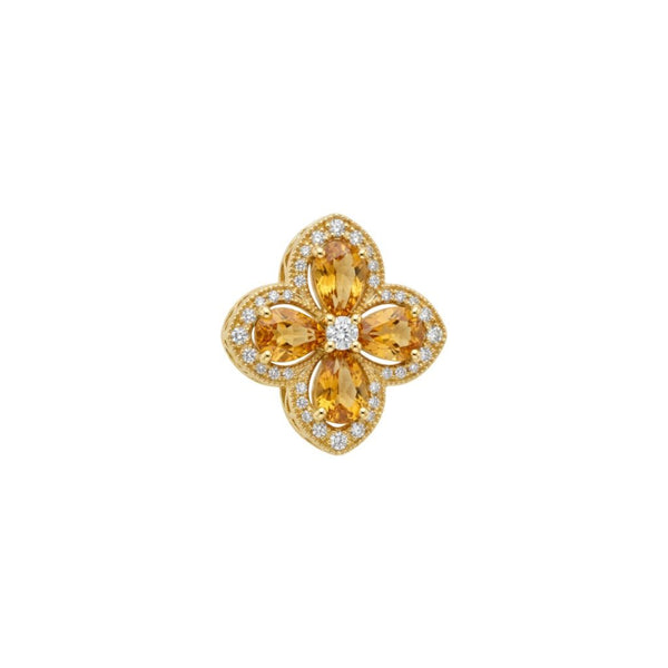 Charm Elements Sultana con diamante e citrini ECY13476.005