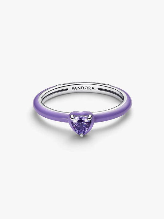Anello Pandora Viola Chakra Heart Pandora ME