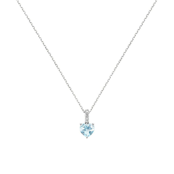 Collana Stroili Punto Luce Amélie Oro Bianco Topazio Cubic Zirconia 1413235