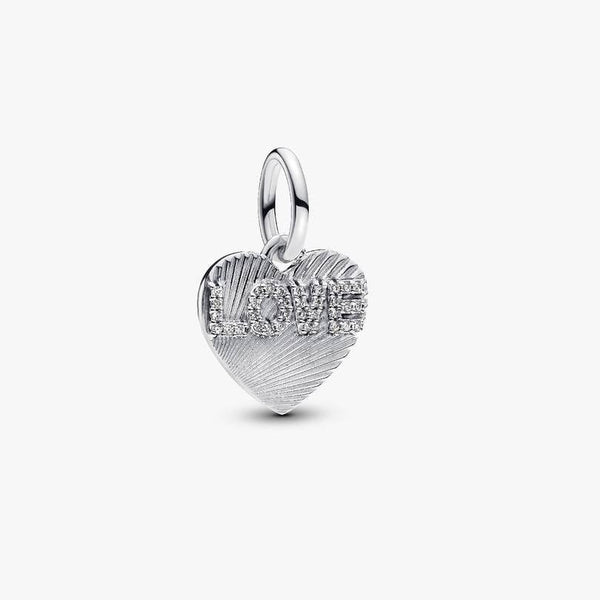 Charm Pandora Pendente Cuore "Love" Da Incidere 793604C01