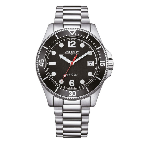 Orologio Vagary Uomo Aqua39 Nero VD5-317-51