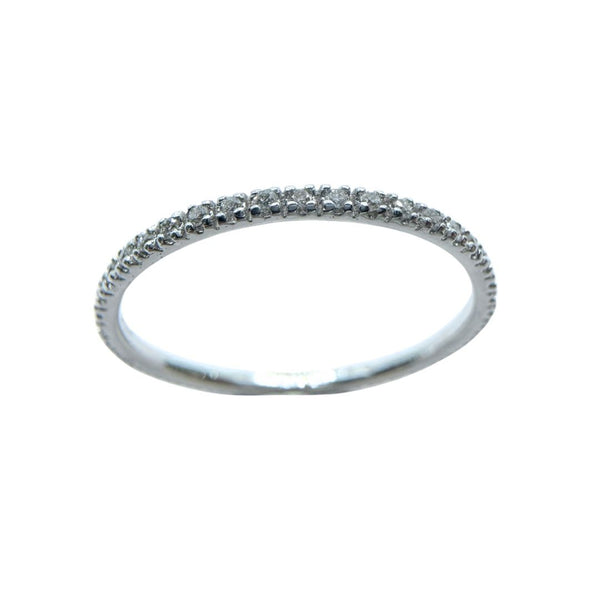Veretta Girodito Bibigì in oro Bianco e Diamanti ANK0023B00G