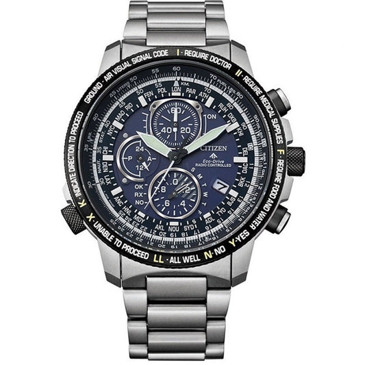 Orologio Citizen da Uomo Radio Controllato Eco Drive in Super Titanio