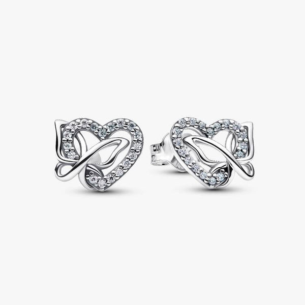 Orecchini Pandora Cuore e Farfalla 294476C01