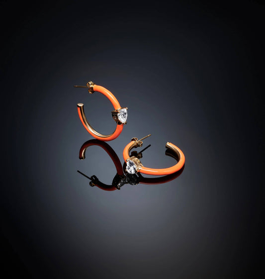 Orecchini Chiara Ferragni a cerchio medium Love Parade