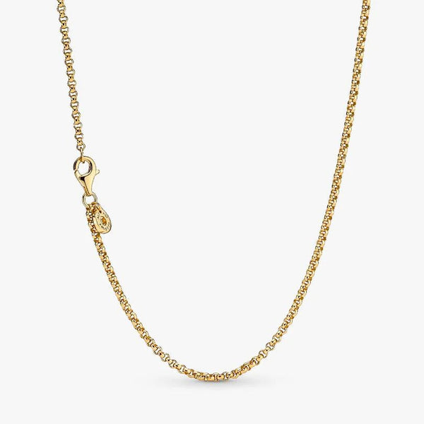Catenina Pandora Maglia Rolò Rifinita In Oro 369260C00