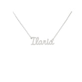 Collana Nome Ilaria In Acciaio 316