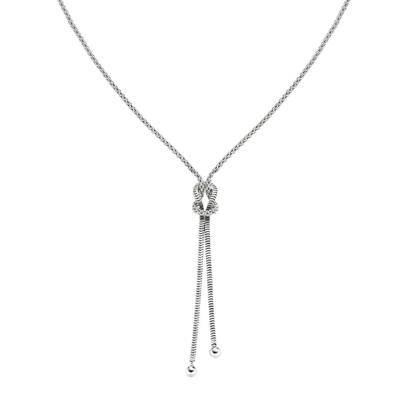 Collana Amen Nodo d'Amore in Lega -