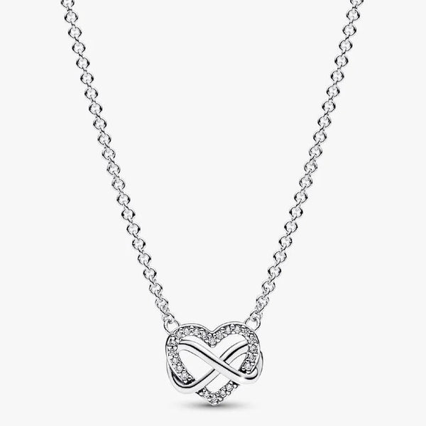 Collana Pandora Cuore Infinito Pietre Luminose 392666C01