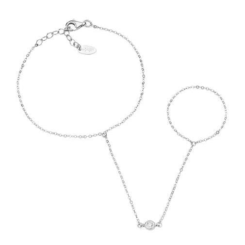 Baciamano Amen Con Zircone Bianco BAMABBZ2
