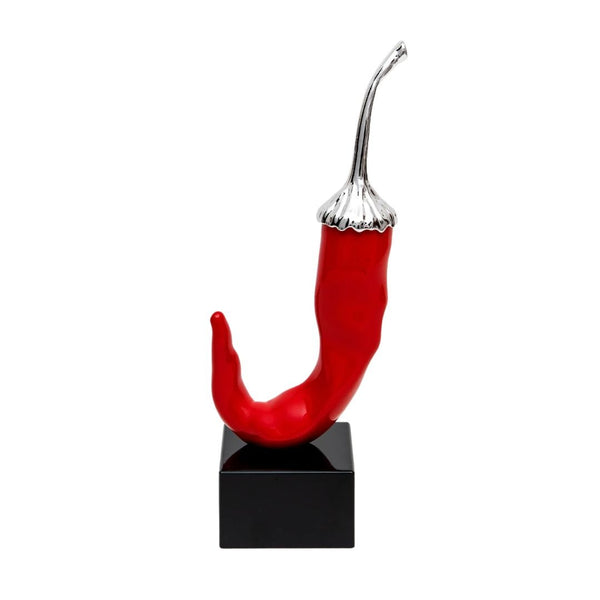 Peperoncino Sequenze Rosso e Argentato PP0301/2