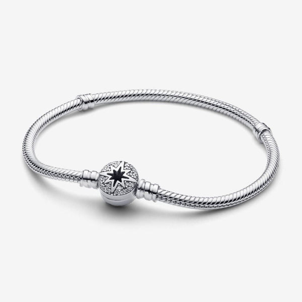 Bracciale Pandora Maglia Snake Con Chiusura Stella Polare 593584C01